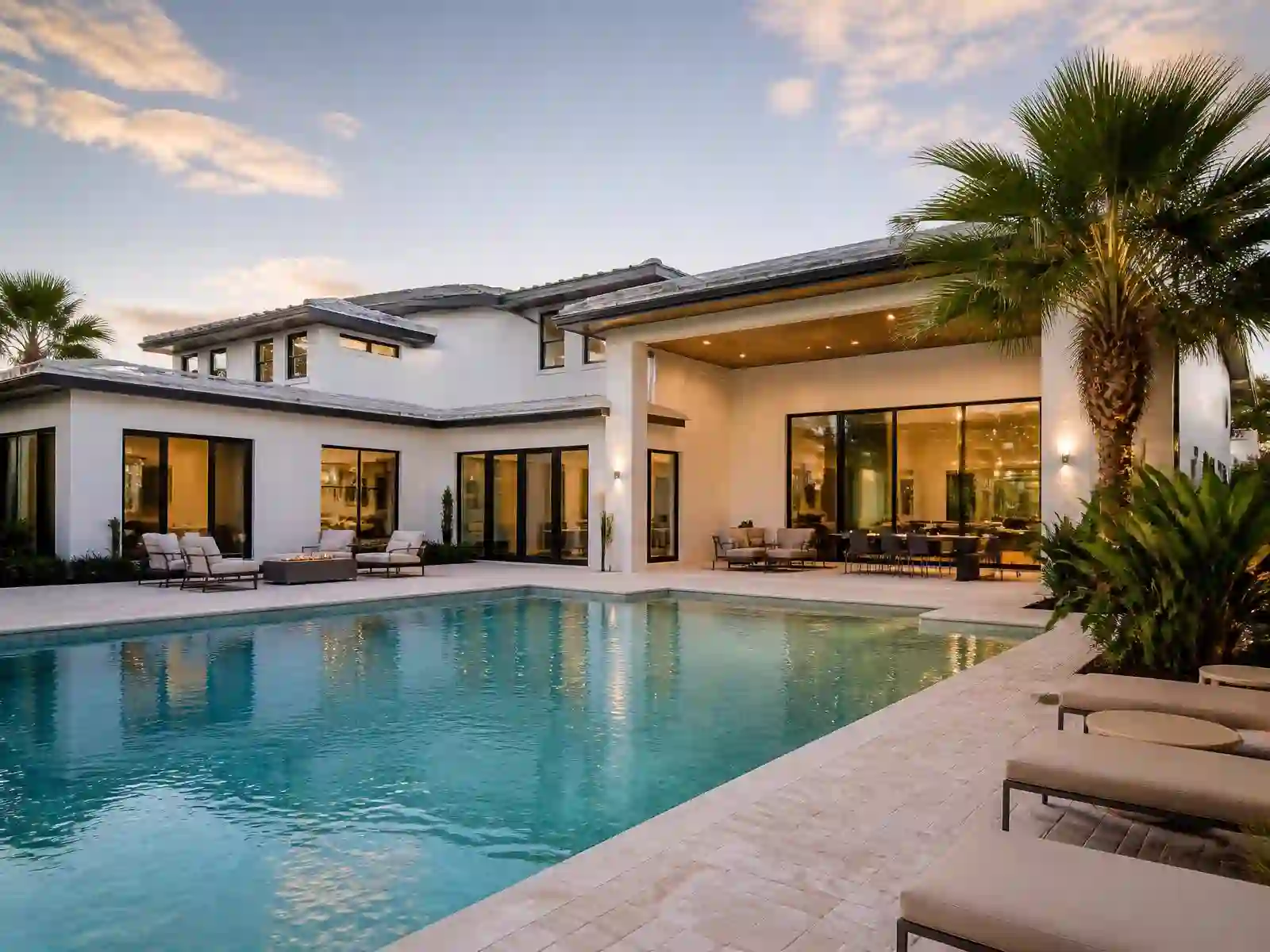 Large vacation rental villa with a private pool